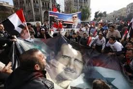 Syrians-hold-pro-Assad-rally