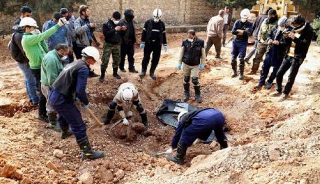 Mass grave discovered in Aleppo