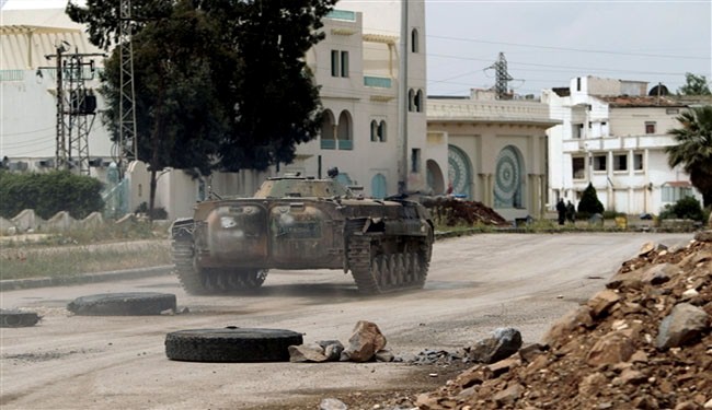 Syrian army, militants call truce near Homs
