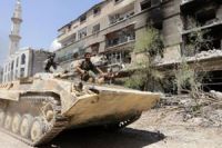 Syria army attacks to recapture key area