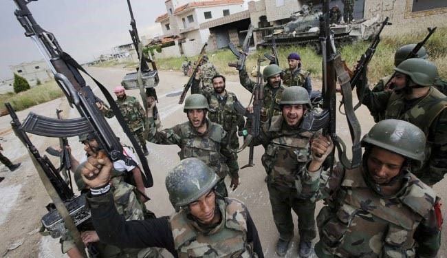 Syria army target insurgent positions, inflict huge losses