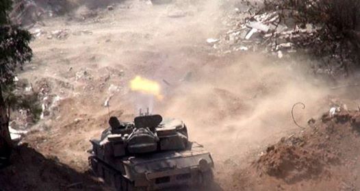 The Army tightens grip around terrorists in Joubar, Damascus countryside