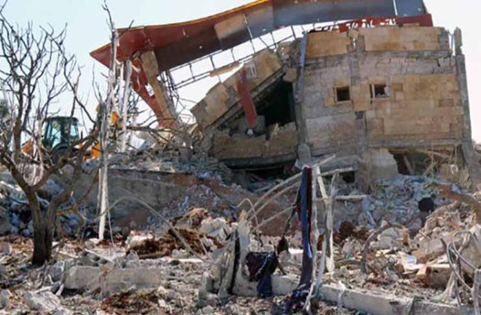 Terrorists-Shell-Christian-Town-in-Idlib-Province-696x456