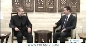 Video- Iranian Larijani’s Syria Visit