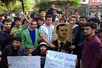 People of Liwa Iskenderun protest Erdogan government’s practices against Syria3