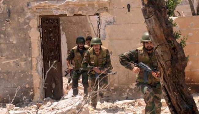Syria army tightens noose around militants