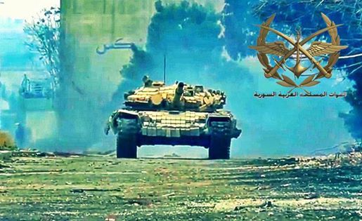 Terrorists first line of defense is broken in Jobar under Victorious Syrian Army fire