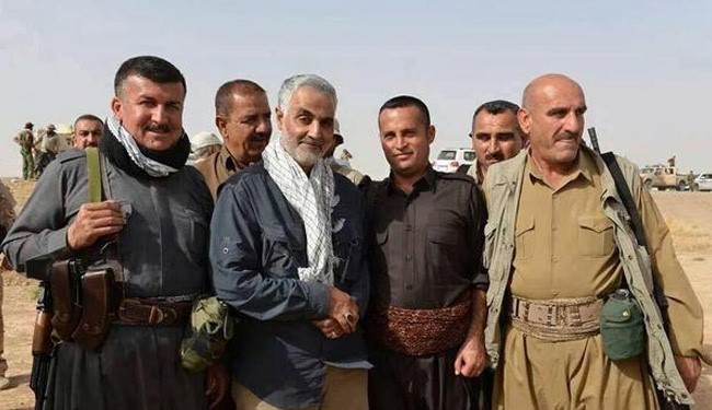 “Brigadier General Qasem Soleimani is in Frontline”