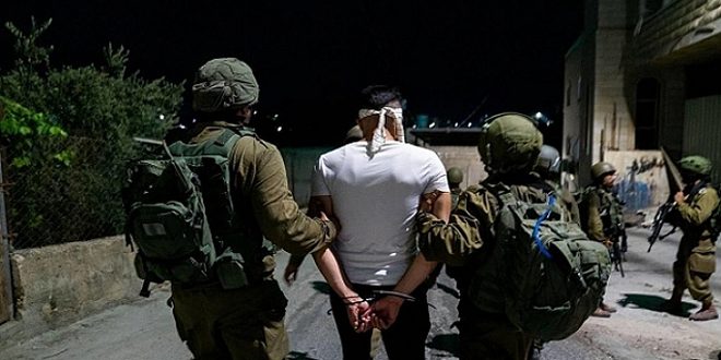 12 Palestinians arrested in the West Bank