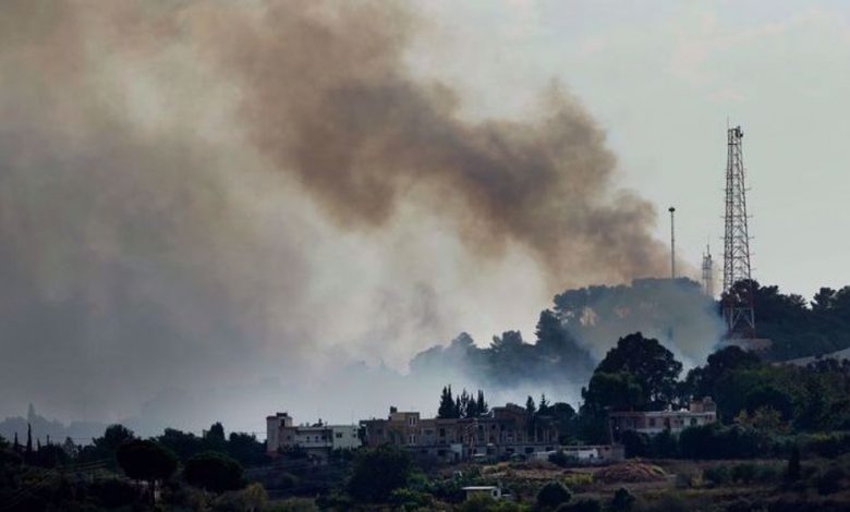 Hezbollah strikes Israeli military positions near border with rockets, drones