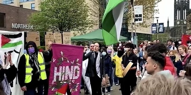 British universities join their American counterpart in protests against the Israeli occupation aggression on Gaza