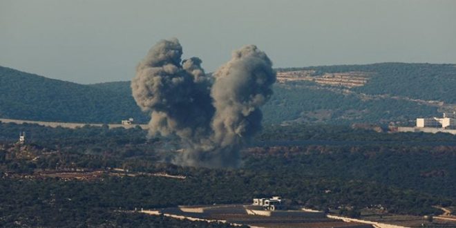 Israeli enemy renews its attacks on villages and towns in southern Lebanon