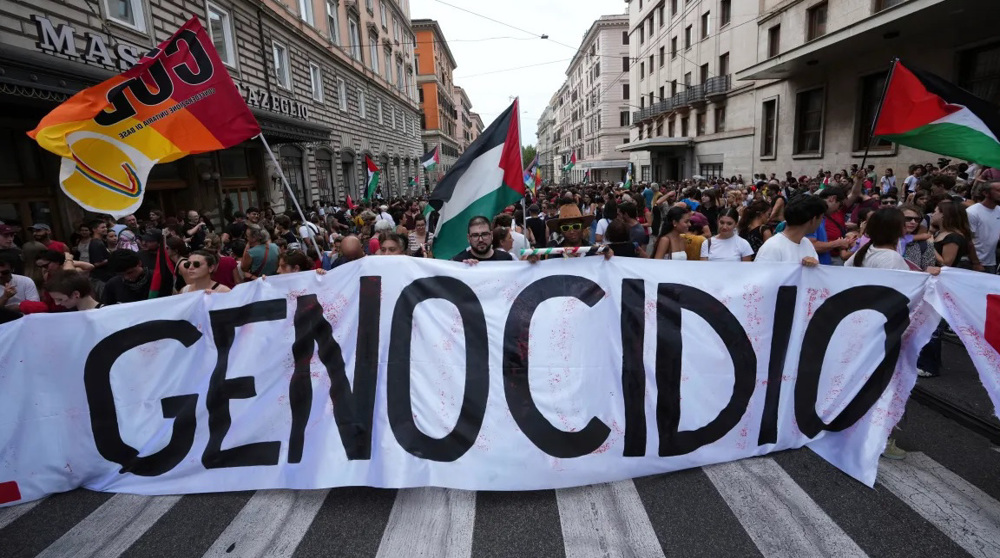 Several injured in Italy as police confront pro-Palestine protesters