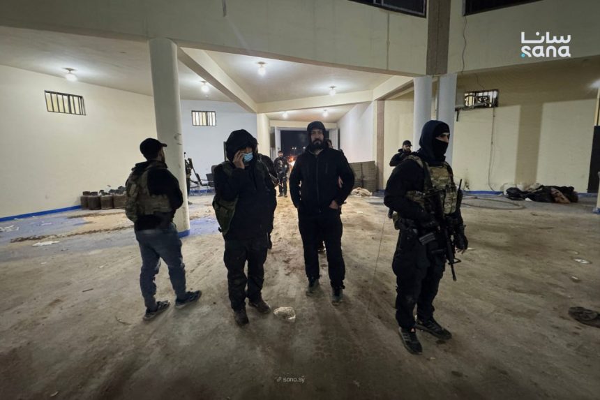 Syrian Ministry of Interior takes control of Raqqa’s al-Aqtan prison