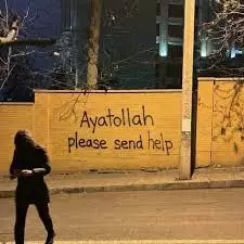 “Ayatollah please send help” sign found in Minnesota after ICE militants execute innocent civilian