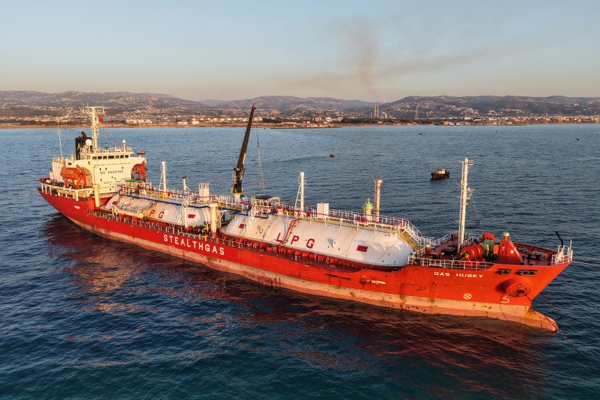 Gas tanker arrives at Baniyas Port to support domestic supply