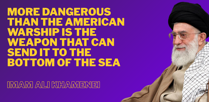 More dangerous than the American warship is the weapon that can send it to the bottom of the sea