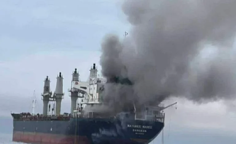 US-linked vessel did not heed Iran warning, hit in Gulf