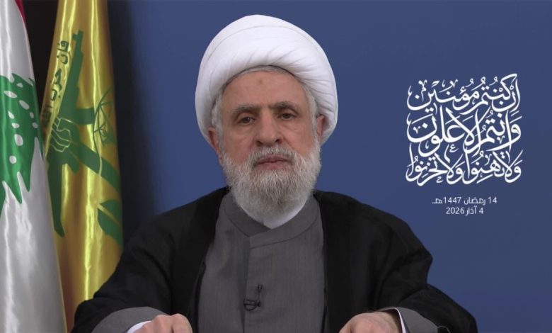 Hezbollah’s Sheikh Qassem: 15 Months of Israeli-US Aggression Demand Firm Confrontation, National Unity Essential