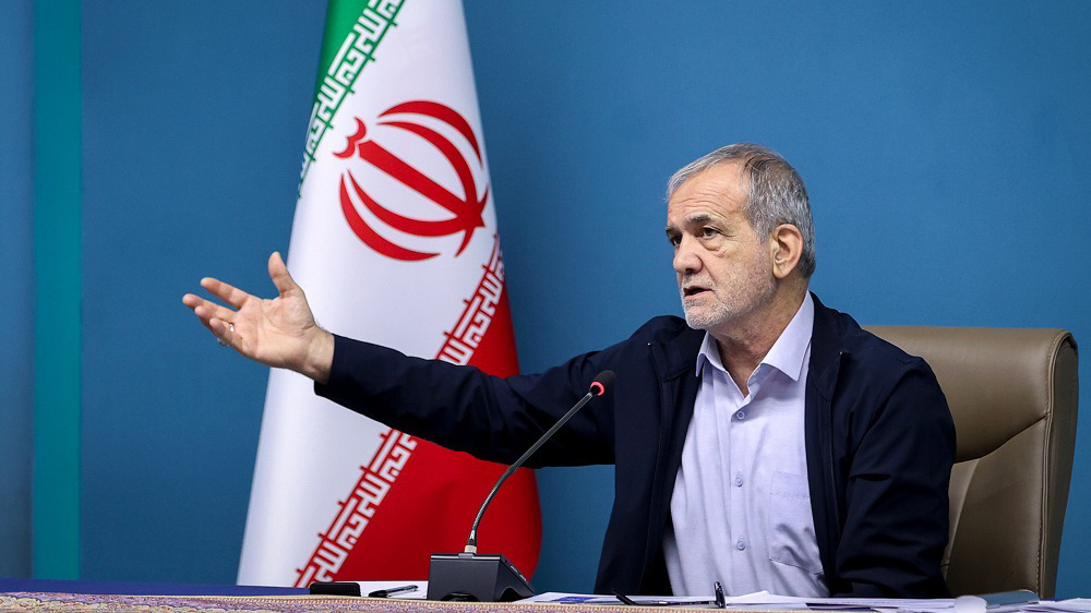 'A massive war crime': Iran president denounces US 'Stone Age' threat