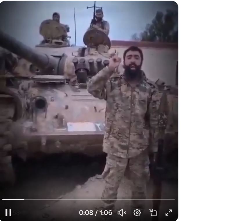 BREAKING: Syrian Government Forces have joined the declaration of Jihad against Israel.