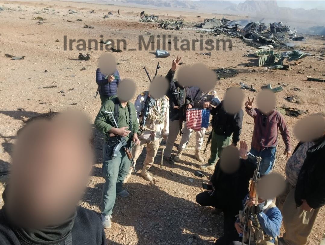 The Iranians Found this near the wreckage of US aircraft