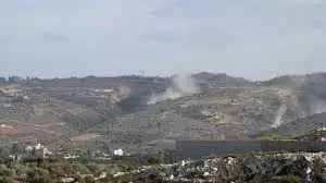 Hezbollah fighters targeted the administrative headquarters of the Golani Brigade Command with a squadron of attack drones