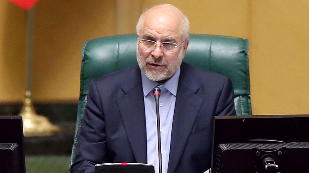 Iran pushing back enemy in 'history-making' war through national unity: Speaker Qalibaf