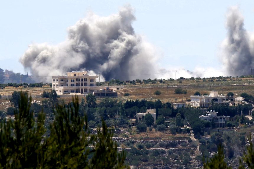 Seven killed in Israeli strikes across southern Lebanon