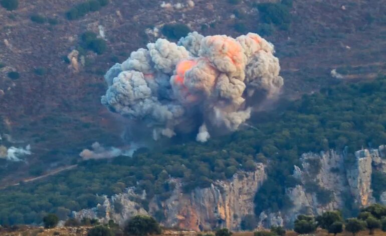 Terrorist ‘israel’ Executes Explosive Strikes in Southern Lebanon