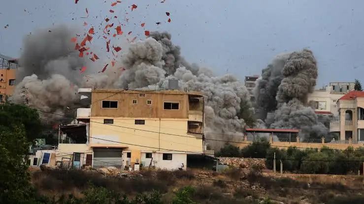 Zionist Forces Launch Multiple Strikes in South Lebanon
