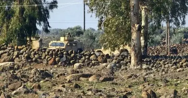 Terrorist ‘israeli’ Regme Intensifies Ground Operations with Troops, Tanks, and Barriers in Southern Syria