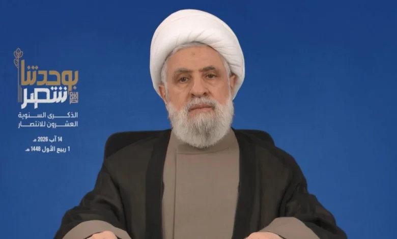 Hezbollah’s Sheikh Qassem Denounces Framework Agreement as Lebanon’s Concession to ‘israel’, Vows Continued Resistance