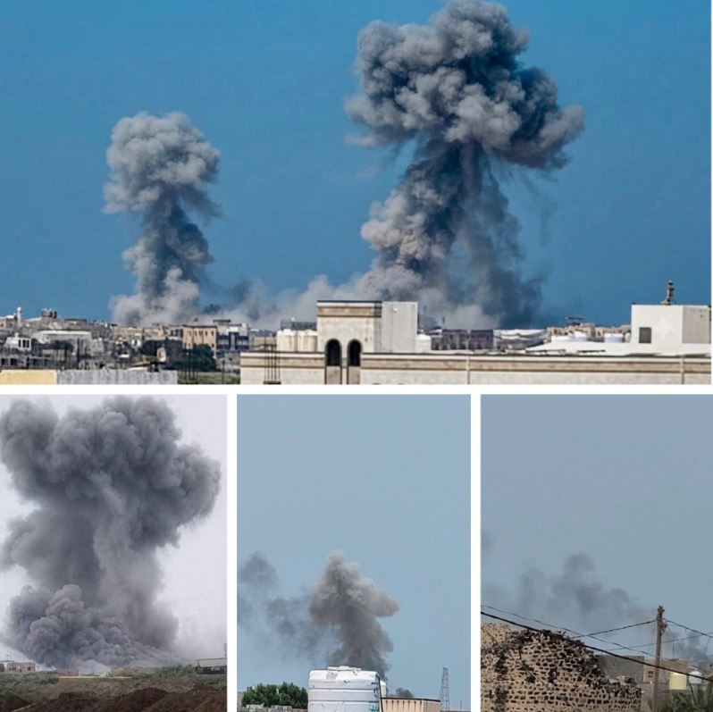 Yemen's Ansarallah FIRED ON Yemen's Presidential Leadership Council controlled port of Al-Mokha using missiles and drones.  The area is controlled by Saudi-backed forces.