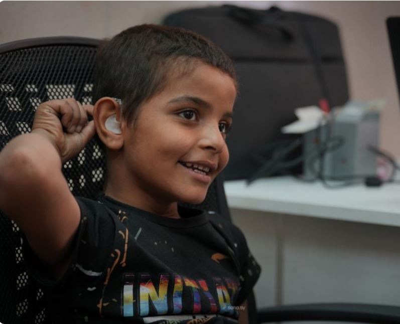 Free hearing aid initiative reaches more than 160 children in Syria