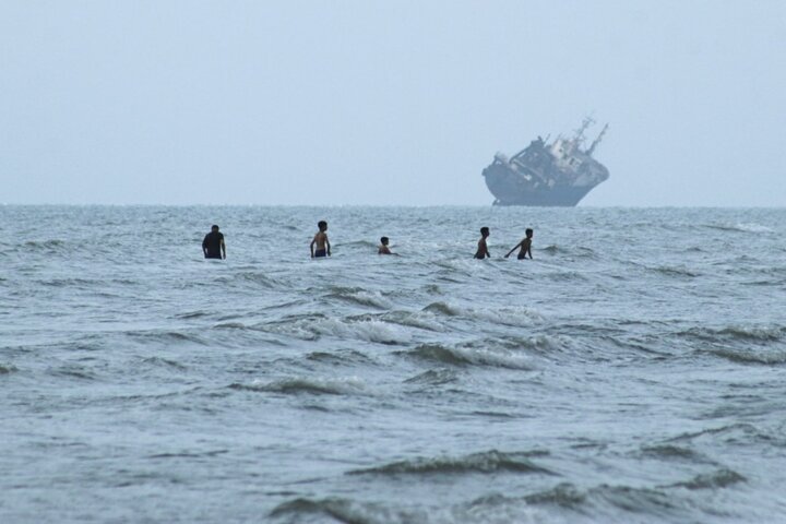Two oil tankers on fire after hitting mine in Hormuz Strait