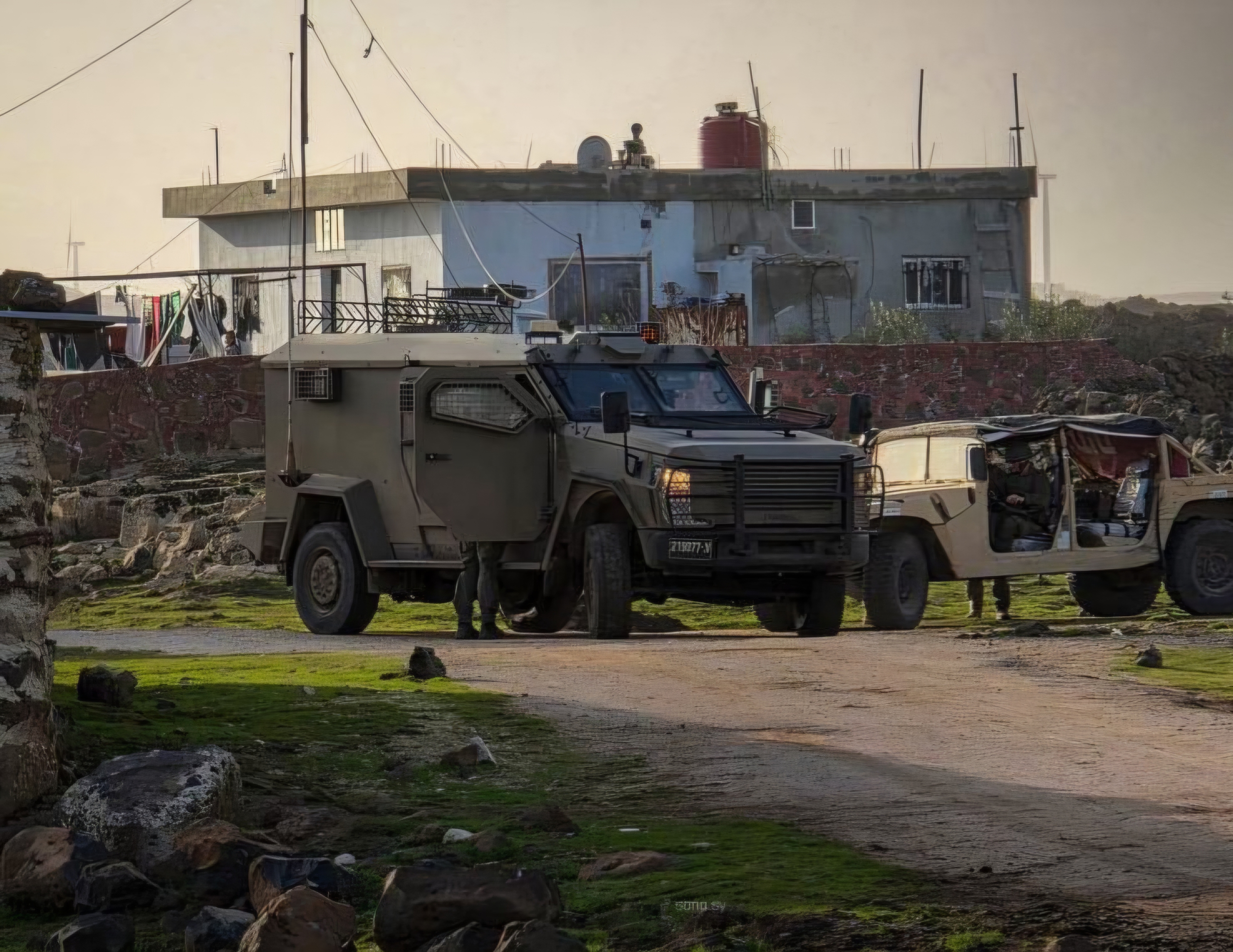 Israeli occupation forces detain two in overnight incursion into western Daraa
