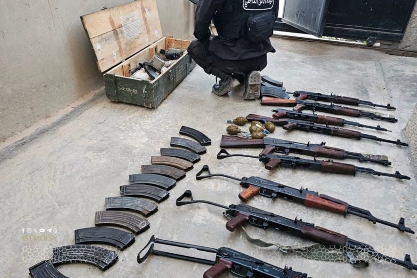 Daraa security forces seize weapons, explosives linked to deadly patrol attack